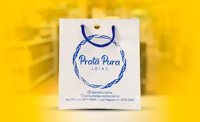 Sacola alça cordão: versatilidade e qualidade para diversas aplicações