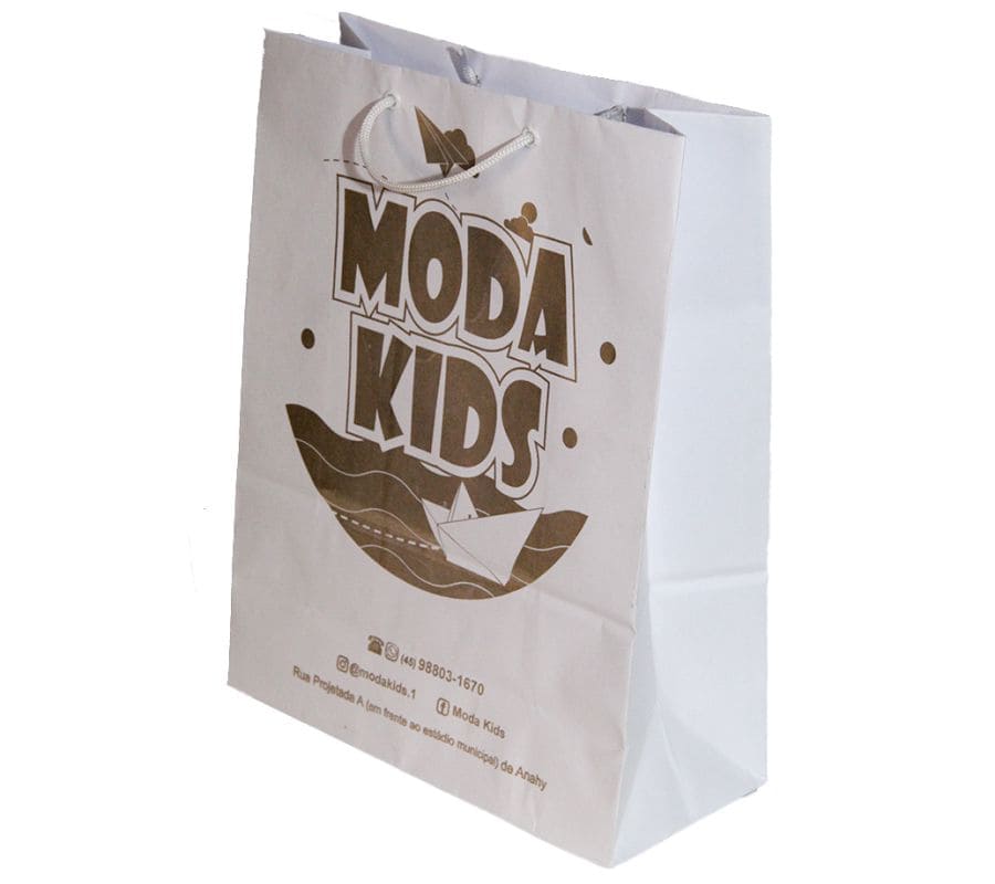 Sacola Kraft (Pardo-Branco-Colorido)